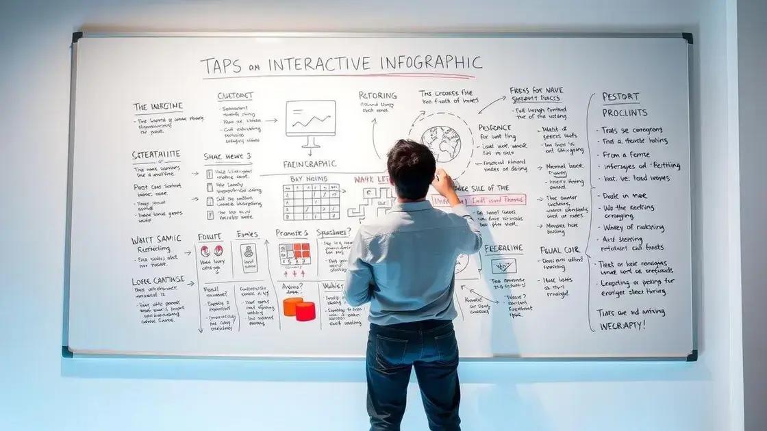 Passo a passo para criar um infográfico interativo eficaz