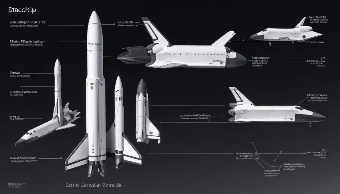 Comparação com o Programa Space Shuttle