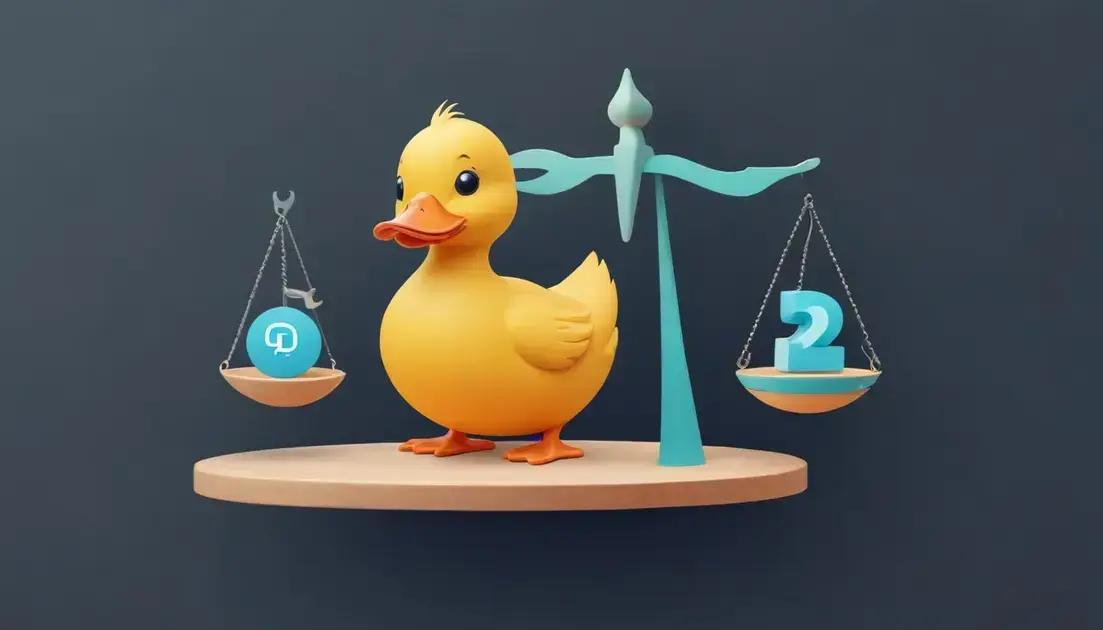 Limitações e vantagens da utilização do Duck.ai Limitações e vantagens da utilização do Duck.ai