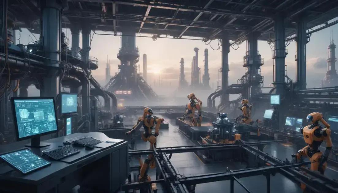 O futuro da indústria com inteligência artificial