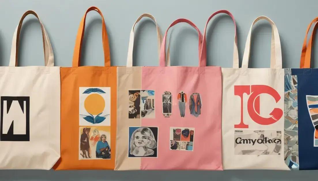 A evolução das sacolas tote ao longo das décadas