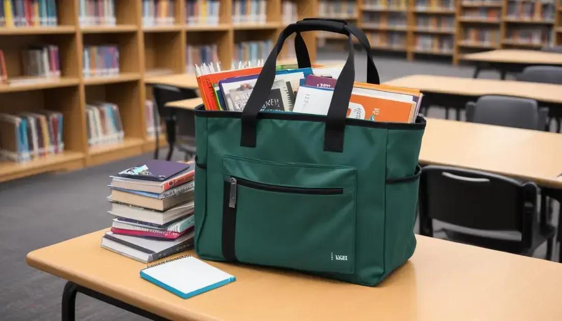 As sacolas tote mais funcionais para estudantes