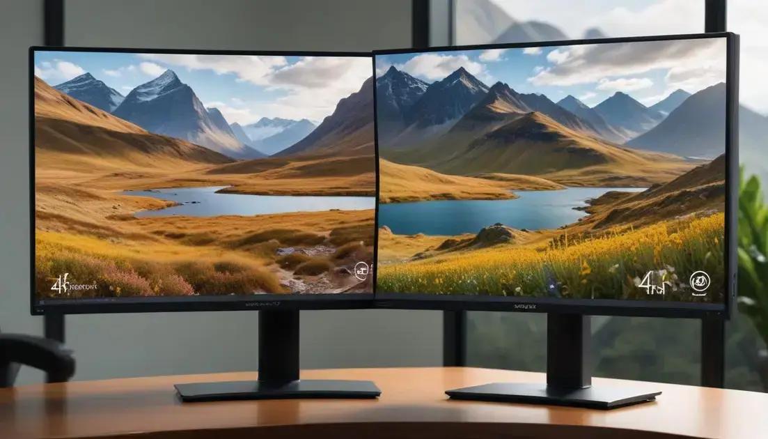 Por que escolher um monitor 4K?