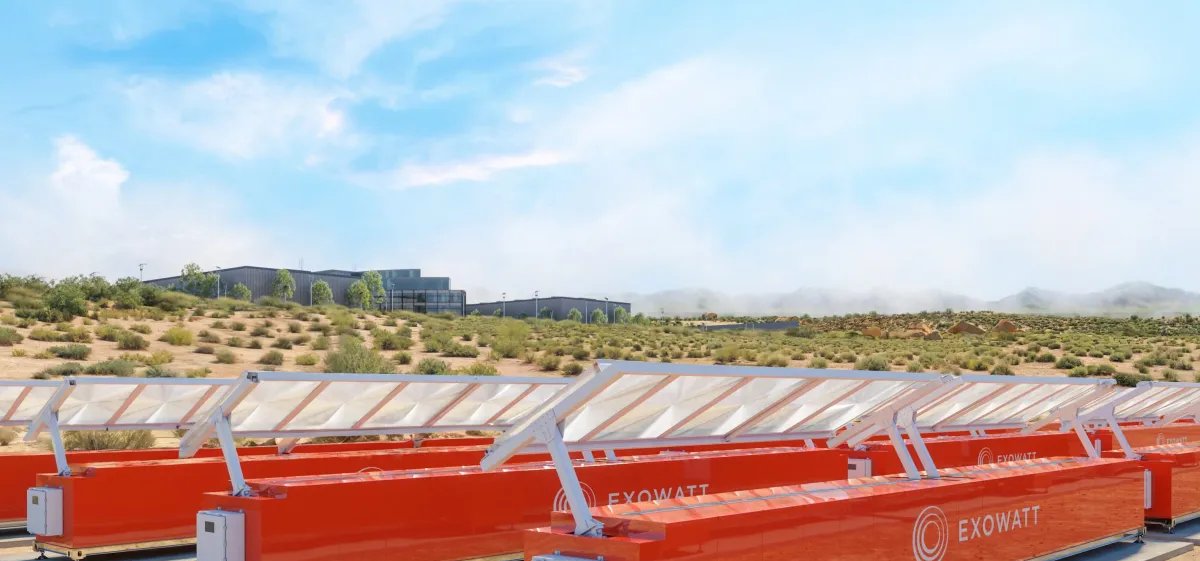 Exowatt capta US$ 50 mi para energia barata em data centers - Imagem do artigo